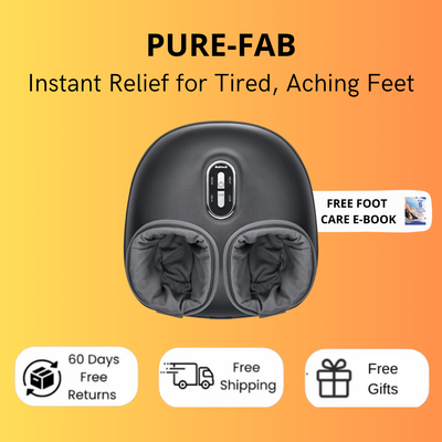 Pure-Fab Foot Massager + FREE foot car E-BOOK