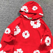 DNMT™ | Cotton Hoodie with Wreath Print