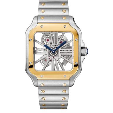 Cartier Skeleton Doré et Argenté