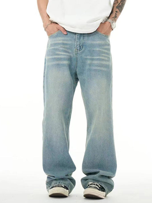 STACKED BAGGY JEANS