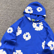 DNMT™ | Cotton Hoodie with Wreath Print